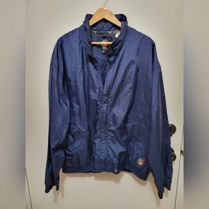 Men's Sunice Vintage Blue Windbreaker Jacket XXL
